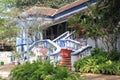 Old Portuguese Bungalow in Goa Royalty Free Stock Photo