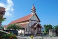 Old Portuguese Catholic church, Flores, Indonesia