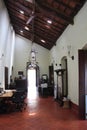 Interiors of Old Portuguese Bungalow in Goa Royalty Free Stock Photo
