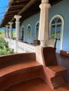 Interiors of Old Portuguese Bungalow in Goa Royalty Free Stock Photo