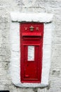 An Old Post Box Still in Use Today Royalty Free Stock Photo