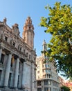 Old Post Office building, in Barcelona Royalty Free Stock Photo