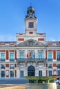 Old post office building, Madrid, Spain Royalty Free Stock Photo