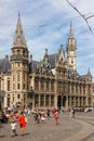 Old Post Office. Korenmarkt. Ghent. Belgium