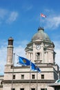 Old post office in Quebec City Royalty Free Stock Photo