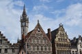 Old Post office tower in Ghent, Belgium Royalty Free Stock Photo