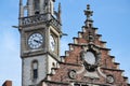 Old Post office tower in Ghent, Belgium Royalty Free Stock Photo