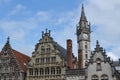 Old Post office tower in Ghent, Belgium Royalty Free Stock Photo