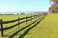 Old post and rail fence Royalty Free Stock Photo