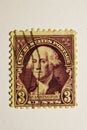 Old post stamp - George Washington 3 cent usa