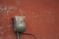 Old power box Royalty Free Stock Photo