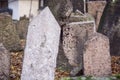 Old Prague Jewish cemetery Royalty Free Stock Photo