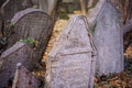 Old Prague Jewish cemetery Royalty Free Stock Photo