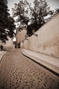 Old Prague street Royalty Free Stock Photo