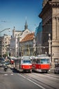 Old Prague street Royalty Free Stock Photo