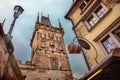 Old Prague street Royalty Free Stock Photo