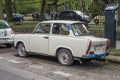 Old German plastic car Trabant 601 Royalty Free Stock Photo