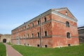 Old prison building in Oreshek fortress