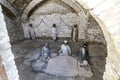 Old prison in Bukhara, reconstruction of the internal premise for the detention of prisoners.