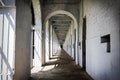 Old prison corridor Royalty Free Stock Photo