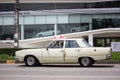 Old Private Chrysler Valiant Car Royalty Free Stock Photo