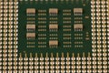 The old processor Royalty Free Stock Photo