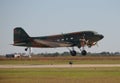 Old propeller airplane