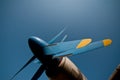 Old propeller plane Royalty Free Stock Photo