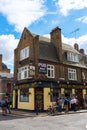 Old pub in Shoreditch, London, UK Royalty Free Stock Photo