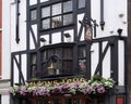An old pub with Tudor style front Royalty Free Stock Photo