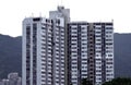 Old Public Housing in Hong Kong Royalty Free Stock Photo