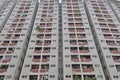 an old public populated estates, Hung Hom Royalty Free Stock Photo