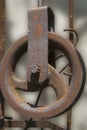 Old pulley Royalty Free Stock Photo