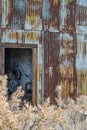 Old pump house shack