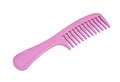 Old Purple comb Royalty Free Stock Photo