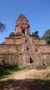 Old pyramid of the Khmer archaeological park Angkor