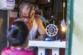 The Old Quarter  The Hanoi Street Royalty Free Stock Photo