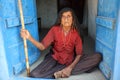 Old Rabari woman in the district of Kutch, India