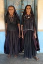 Old Rabari women in the district of Kutch, India