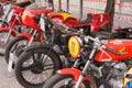 Old racing motorcycles