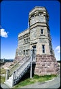 The old radio communications building tower on Signal Hill. Royalty Free Stock Photo