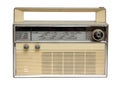 Old radio receiver Royalty Free Stock Photo