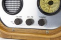 Old Radio receiver Royalty Free Stock Photo