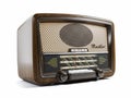 Old radio receiver 3d Royalty Free Stock Photo