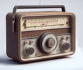 Old radio, retro design