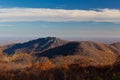 Old Rag in Virginia in fall Royalty Free Stock Photo