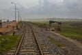 Old rail line in Ghana, West Africa