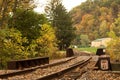 Old rail road bridge. Royalty Free Stock Photo