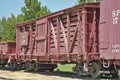 Old railroad boxcar Royalty Free Stock Photo