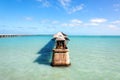 Old Railroad Bridge, Florida Keys Royalty Free Stock Photo